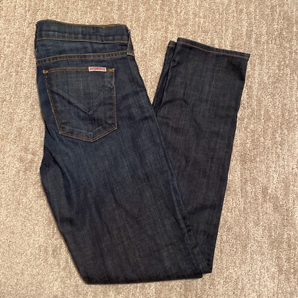 Hudson Jeans Collette Skinny HOLL Denim Dark Blue Ankle Mid-Rise Jeans - 28 - Picture 10 of 10